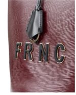 FRNC γυναικεία τσάντα ώμου μπορντώ  - Image 4