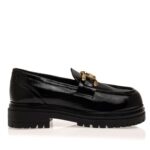 SANTE γυναικεία loafers 23-409-01 Μαύρο