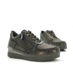 Γυναικεία δερμάτινα sneakers STONEFLY Cream 47 219953_410 Μπρονζέ - Image 4