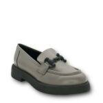 Γυναικεία δερμάτινα ανατομικά loafers 10528023 Γκρι - Image 2