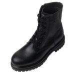 SANTE γυναικεία δερμάτινα μποτάκια 23-413-01 Μαύρο - Image 3
