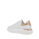 Γυναικεία sneakers Seven 225 Λευκό-Ροζ χρυσό - Image 3