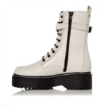 Γυναικεία μποτάκια Sante 21-432-16 Off-White - Image 2