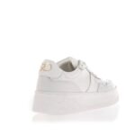SANTE γυναικεία δερμάτινα sneakers 23-111-09 Λευκό - Image 4