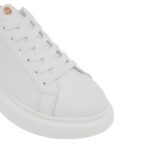 Γυναικεία sneakers Seven 225 Λευκό-Ροζ χρυσό - Image 4