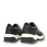 CARMELA γυναικεία δερμάτινα sneakers με φερμουάρ Μαύρο - Image 5