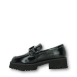 Γυναικεία δερμάτινα loafers CARMELA 16112401 Μαύρο - Image 3