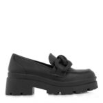 SEVEN γυναικεία loafers Μαύρο