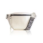 Γυναικείο δερμάτινο beltbag BONENDIS Venus Cream