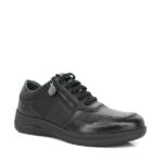 STONEFLY γυναικεία δερμάτινα sneakers 219957 000 Μαύρο - Image 2
