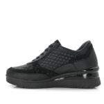 STONEFLY γυναικεία δερμάτινα sneakers 219952 000 Μαύρο - Image 3