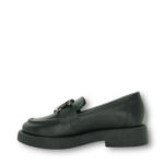 Parex Γυναικεία δερμάτινα ανατομικά loafers 10528022.B Μαύρο - Image 3