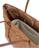 FRNC γυναικεία τσάντα ώμου shopper 4926 Ταμπά - Image 4