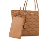 FRNC γυναικεία τσάντα ώμου shopper 4926 Ταμπά - Image 3