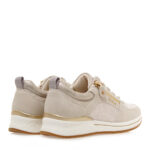 SEVEN γυναικεία sneakers Off white / Χρυσό - Image 3