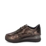 STONEFLY Γυναικεία δερμάτινα ανατομικά sneakers 221733 Μπρονζέ - Image 3