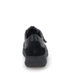 STONEFLY Γυναικεία δερμάτινα sneakers με αυτοκόλλητο 221577 Μαύρο - Image 5