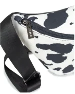 FRNC Γυναικεία τσάντα ώμου 5200 Cow Μαύρο - Image 4