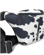 FRNC Γυναικεία τσάντα ώμου 5200 Cow Μαύρο - Image 5