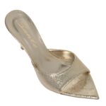 SANTE Γυναικεία mules 25-257-20 Χρυσό - Image 4