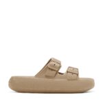 D.FRANKLIN Γυναικεία sea sandals Bloomer Bio Black DFSH334001 Μπεζ