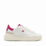 D.FRANKLIN Γυναικεία sneakers Court Tennis DFSH321094 Λευκό-Φούξια