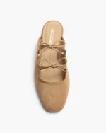 CORINA Γυναικεία mules M5235 Κάμελ - Image 4