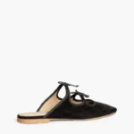 CORINA Γυναικεία mules M5235 Μαύρο - Image 3