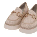 Seven Γυναικεία loafers 965 Μπεζ - Image 4
