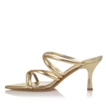 SANTE Γυναικεία mules 25-245-20 Χρυσό - Image 2