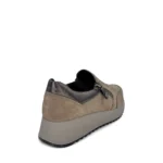 IMAC Γυναικεία δερμάτινα sneakers 215611 Πούρο - Image 4