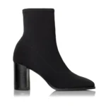 Sante Γυναικεία μποτάκια lycra 25-646-01 Μαύρο
