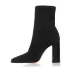 Sante Γυναικεία μποτάκια lycra 25-643-01 Μαύρο - Image 4