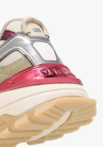 D.Franklin Γυναικεία sneakers 347 Track DFSH347008 Μπεζ - Image 3