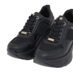 SEVEN Γυναικεία sneakers 547 Μαύρο - Image 2