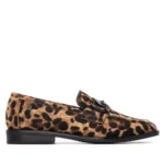CARMELA Γυναικεία δερμάτινα loafers 162697 Animal