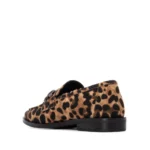 CARMELA Γυναικεία δερμάτινα loafers 162697 Animal - Image 4