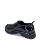 WALLSTREET Γυναικεία δερμάτινα loafers 25721 Μαύρο - Image 4