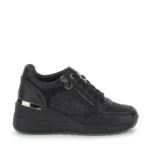 STONEFLY Γυναικεία δερμάτινα sneakers 223233 Μαύρο