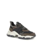 STONEFLY Γυναικεία δερμάτινα sneakers 223044 Καφέ - Image 2