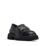 CARMELA Γυναικεία δερμάτινα loafers 162698 Μαύρο - Image 3