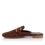 Sante Γυναικεία δερμάτινα mules 26-121-50 Espresso - Image 2