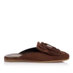 Sante Γυναικεία δερμάτινα mules 26-116-50 Espresso