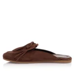 Sante Γυναικεία δερμάτινα mules 26-116-50 Espresso - Image 2