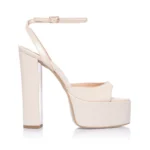 Sante Γυναικείες γόβες λουστρίνι 26-276-16 Off-white