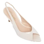 Sante Γυναικείες γόβες peep-toe 26-217-16 Off-white - Image 3