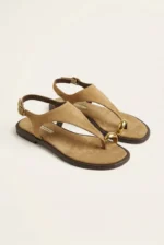 CORINA Γυναικεία σανδάλια 6442 Camel - Image 2