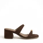 CORINA Γυναικεία mules 6323 Καφέ