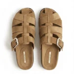 CORINA Γυναικεία σαμπό 6412 Camel - Image 3