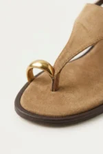 CORINA Γυναικεία σανδάλια 6442 Camel - Image 4